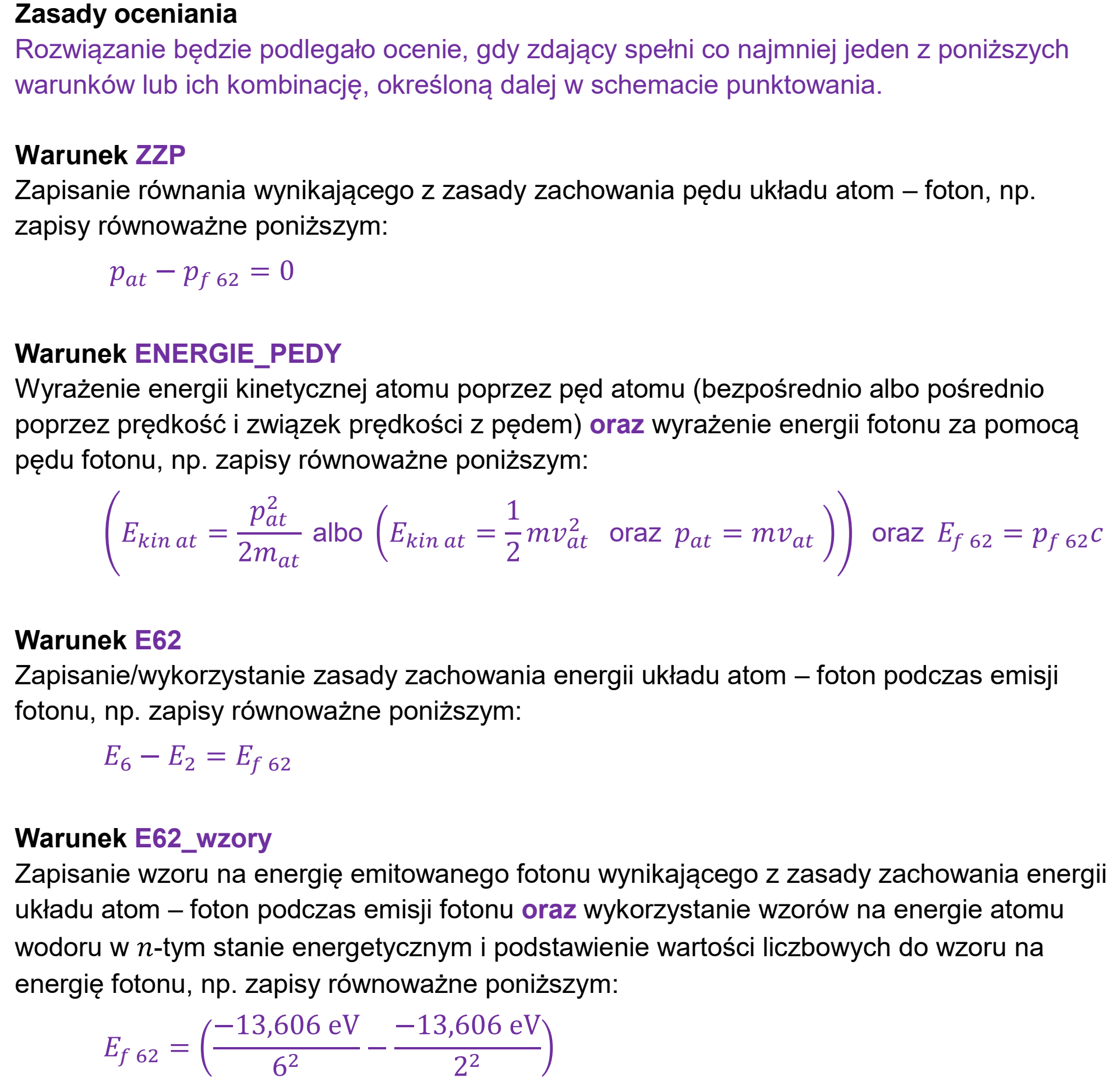 Matura próbna, styczen 2026, odpowiedź do zadania 11, fragment 1