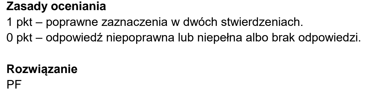 Matura próbna, styczen 2026, odpowiedź do zadania 12.1