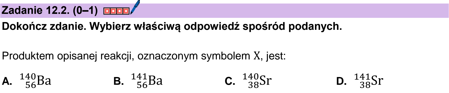 Matura próbna, styczen 2026, zadanie 12.2