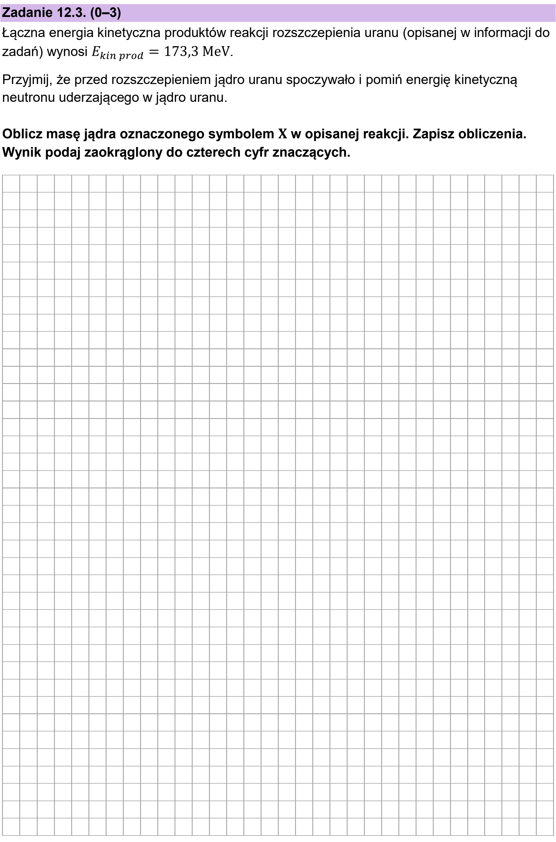 Matura próbna, styczen 2026, zadanie 12.3