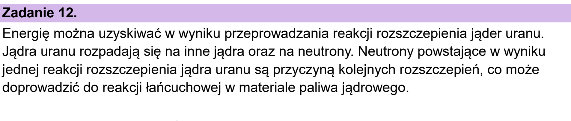 Matura próbna, styczen 2026, wstęp zadania 12