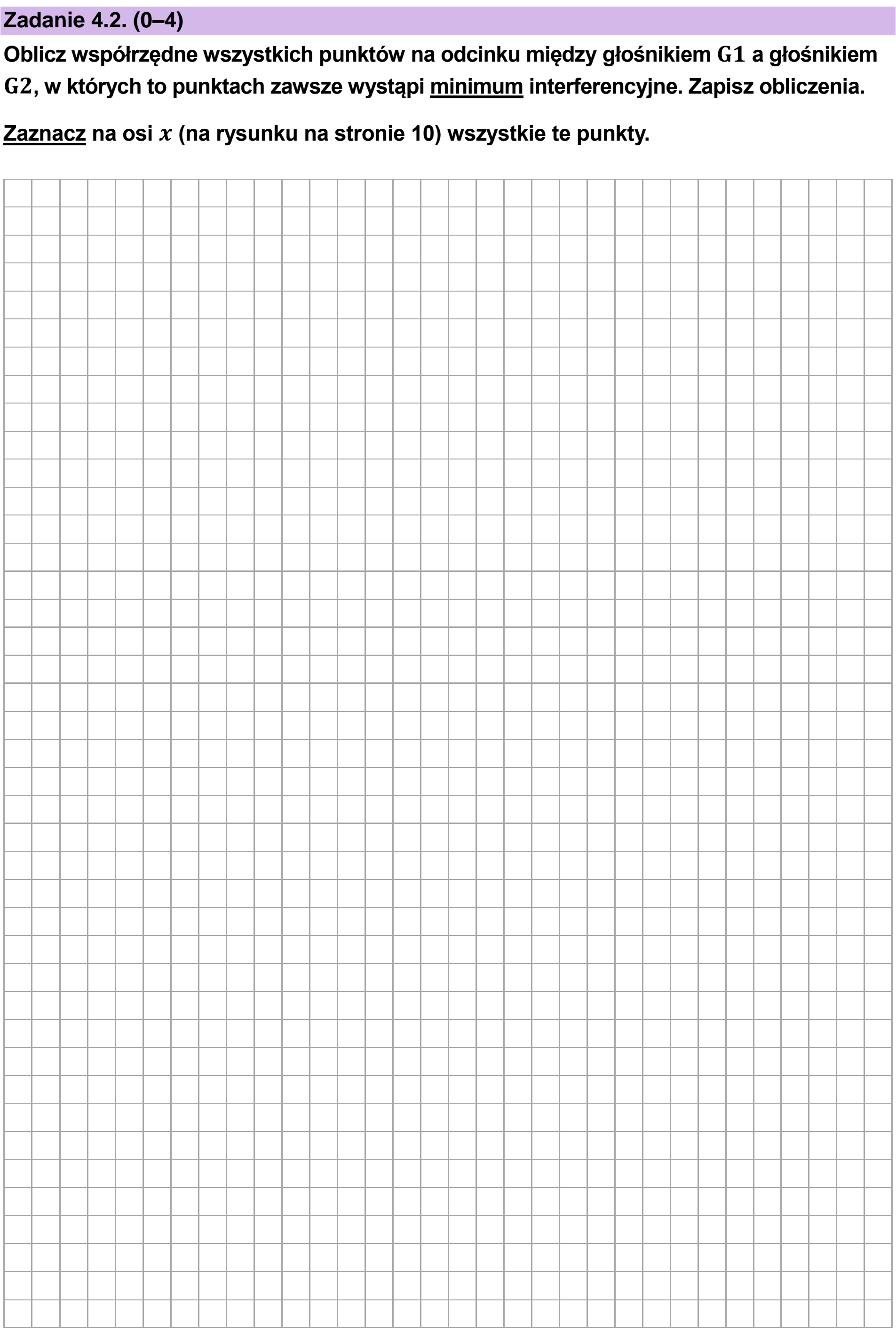 Matura próbna, styczen 2026, zadanie 4.2