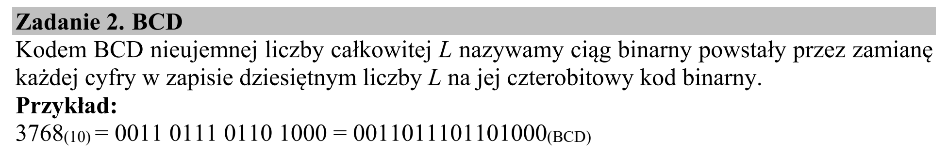 Matura, czerwiec 2020, wstęp zadania 2