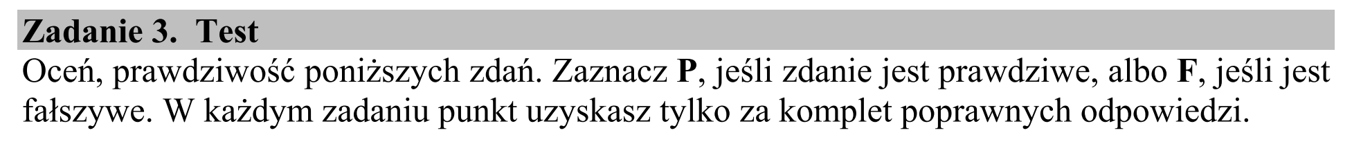 Matura, czerwiec 2020, wstęp zadania 3