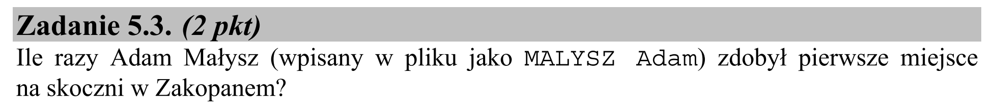 Matura, maj 2015, zadanie 5.3