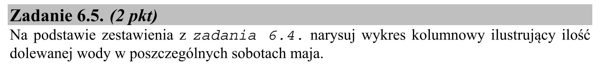 Matura, maj 2015, zadanie 6.5