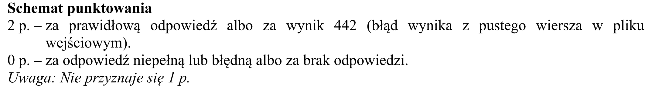 Matura, maj 2015, odpowiedź do zadania 4.1