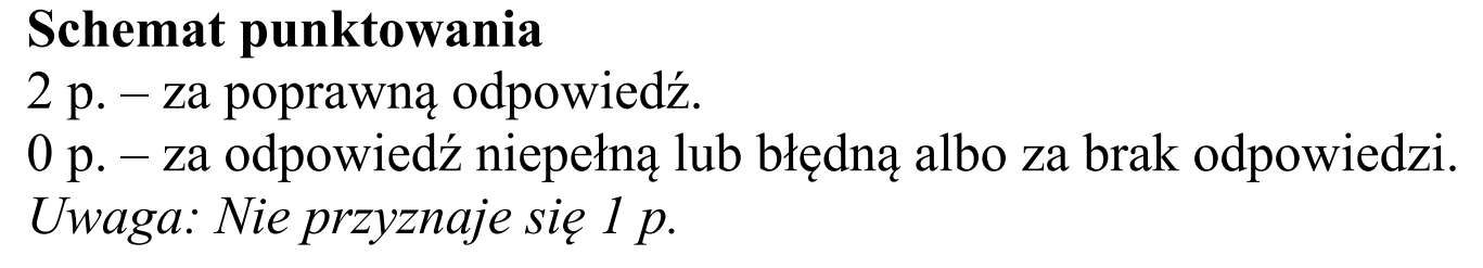 Matura, maj 2015, odpowiedź do zadania 6.1