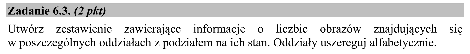 Matura, maj 2016, zadanie 6.3