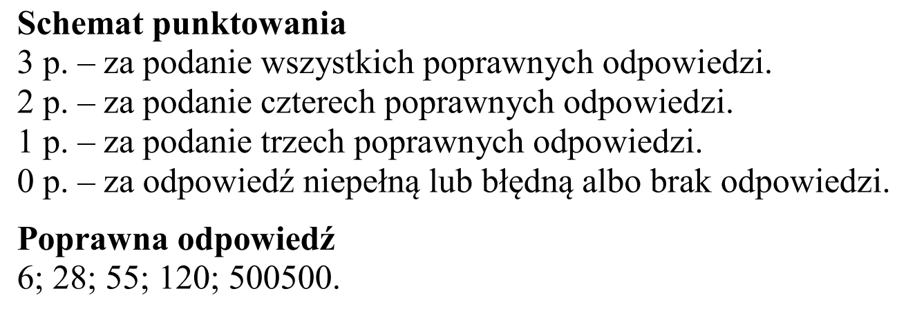 Matura, maj 2016, odpowiedź do zadania 2.2