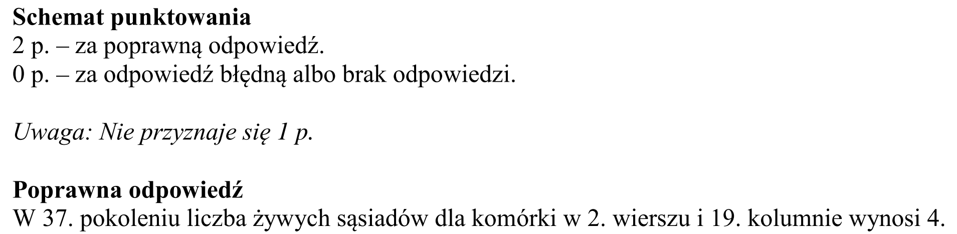 Matura, maj 2016, odpowiedź do zadania 5.1