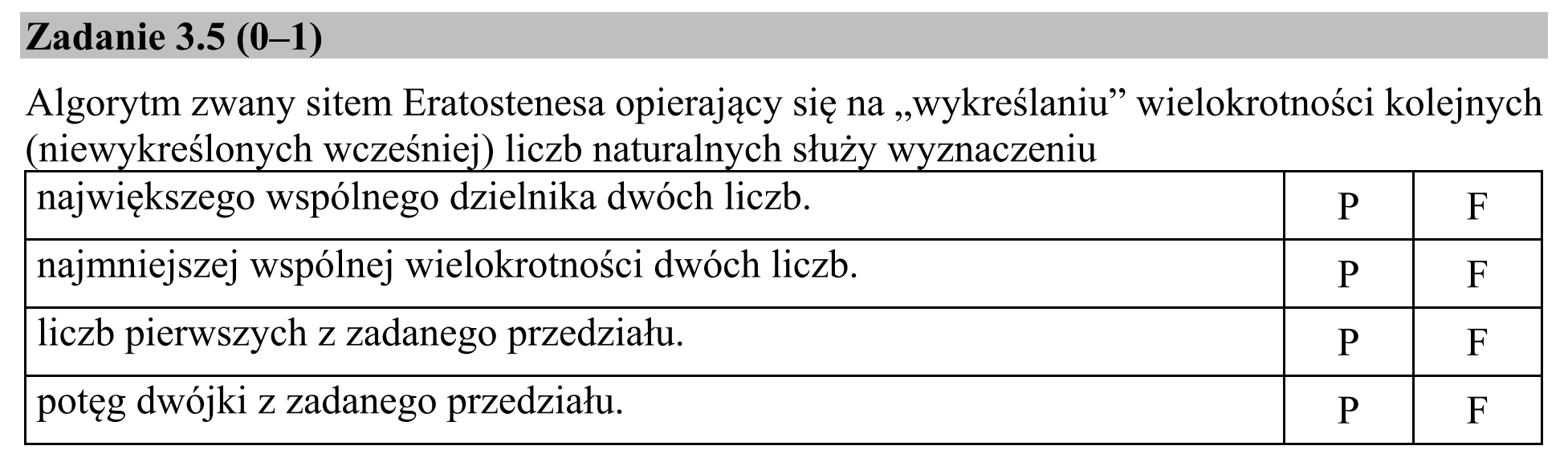 Matura, maj 2017, zadanie 3.5