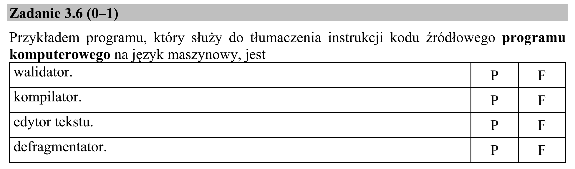 Matura, maj 2017, zadanie 3.6