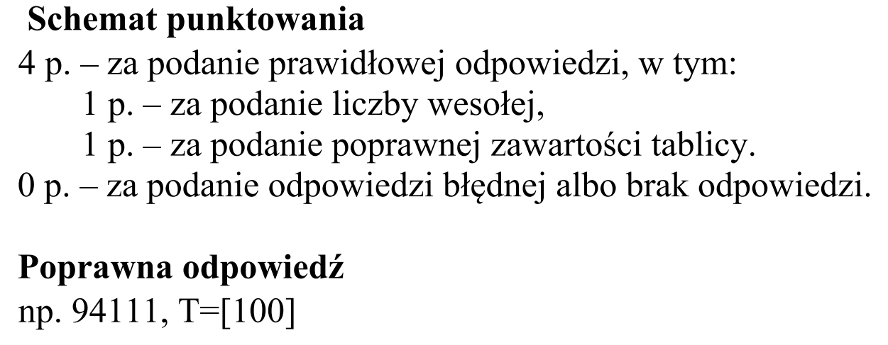 Matura, maj 2018, odpowiedź do zadania 1.4