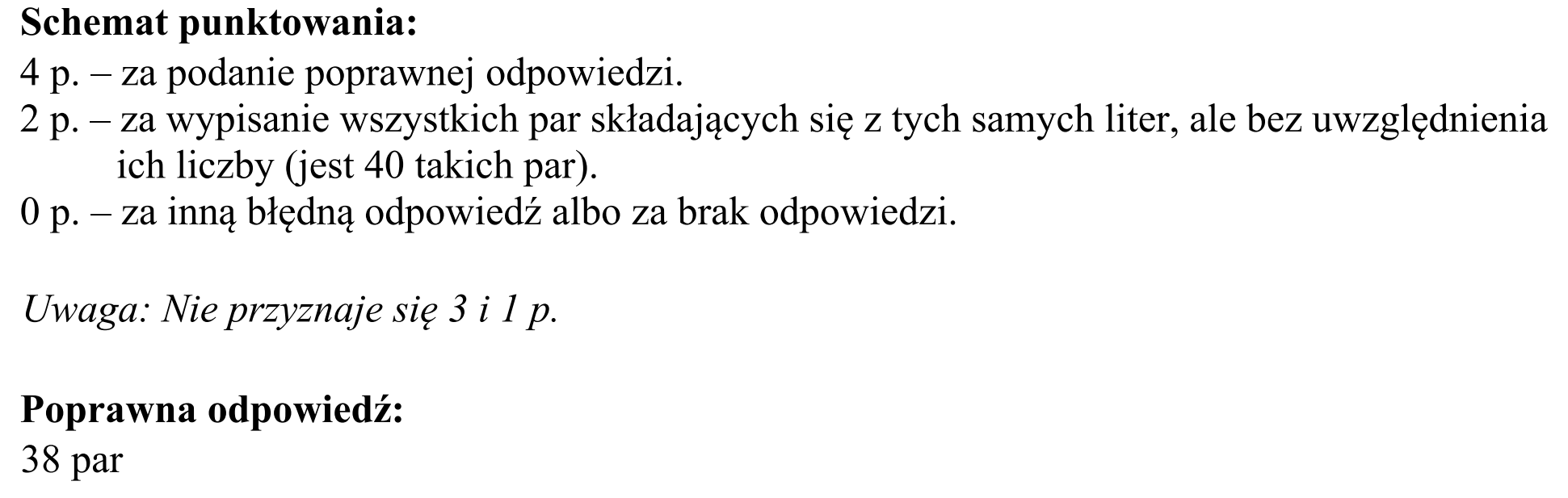 Matura, maj 2018, odpowiedź do zadania 6.3