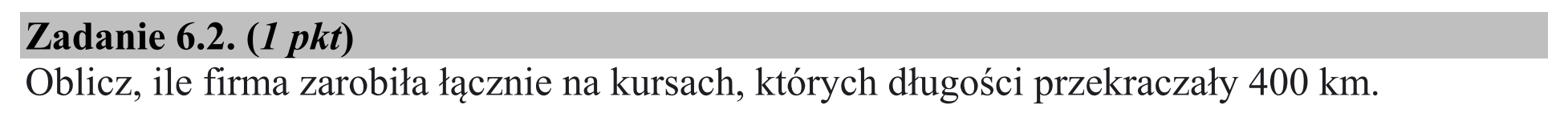 Matura, maj 2019, zadanie 6.2