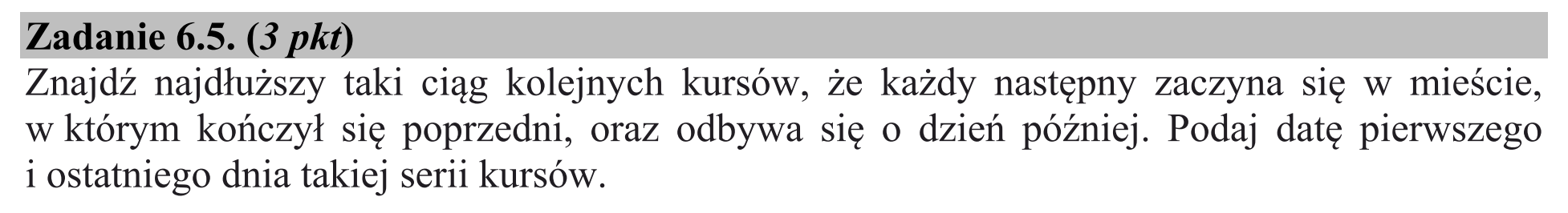 Matura, maj 2019, zadanie 6.5