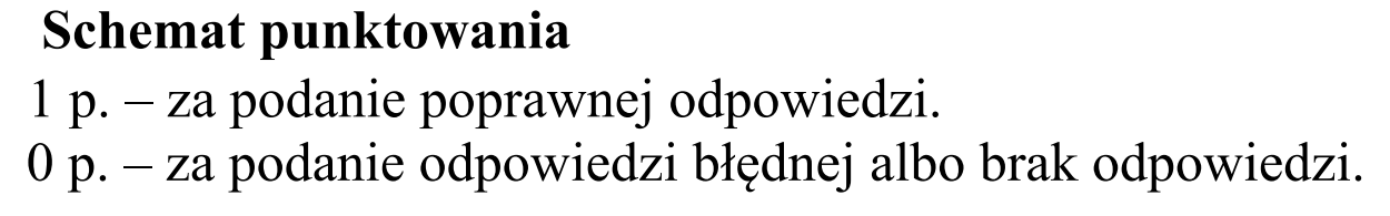 Matura, maj 2019, odpowiedź do zadania 1.2, fragment 1