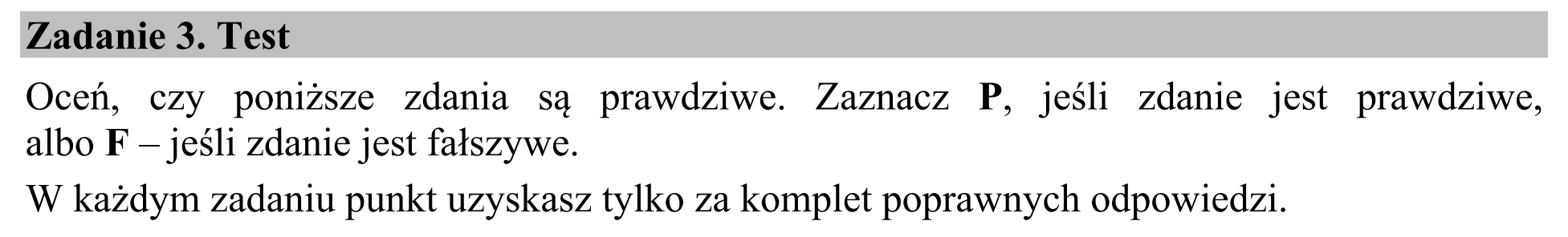 Matura dodatkowa, czerwiec 2015, wstęp zadania 3