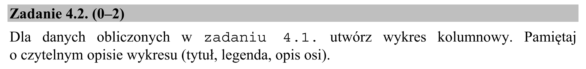 Matura dodatkowa, czerwiec 2015, zadanie 4.2