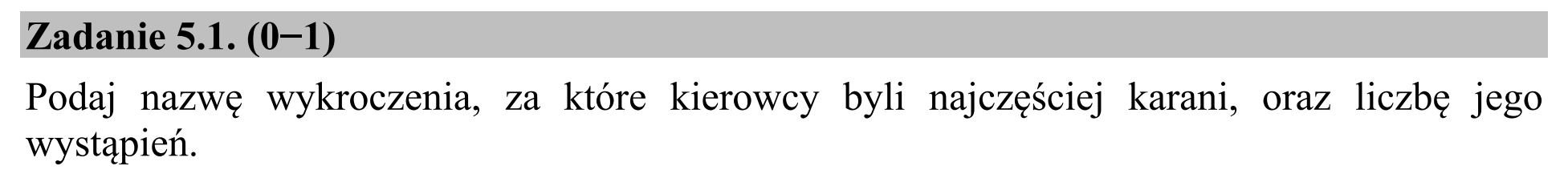 Matura dodatkowa, czerwiec 2015, zadanie 5.1