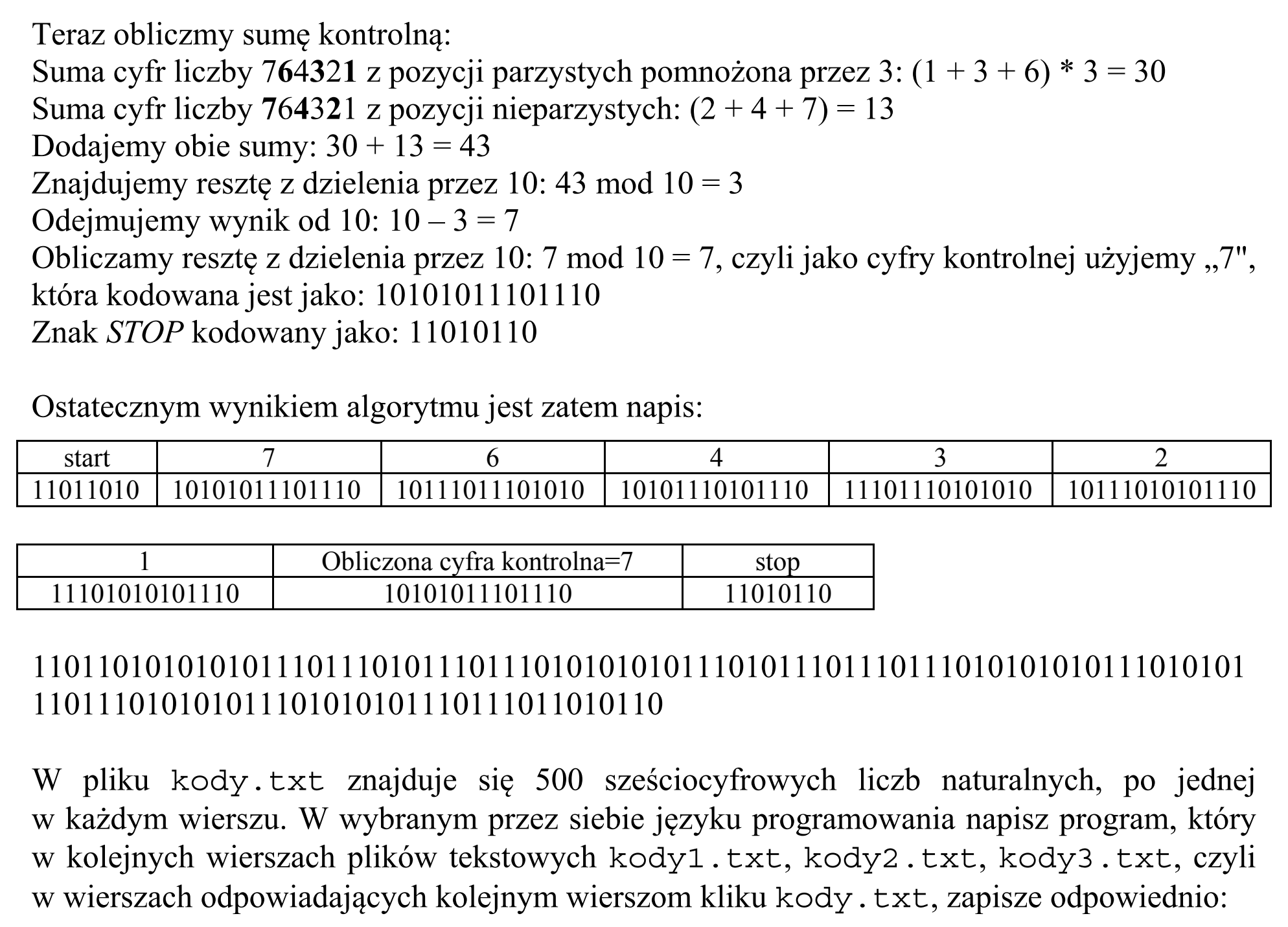 Matura dodatkowa, czerwiec 2015, wstęp zadania 6, fragment 2