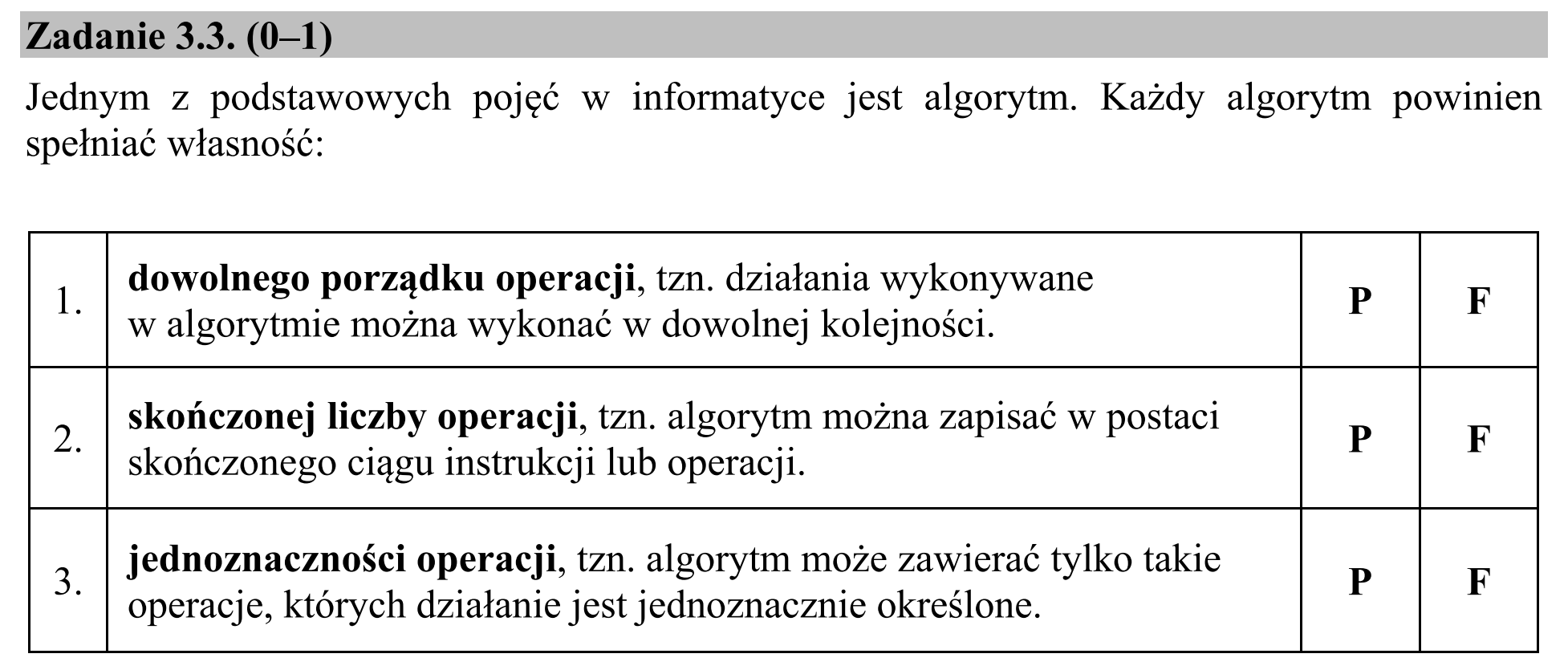 Matura dodatkowa, czerwiec 2016, zadanie 3.3