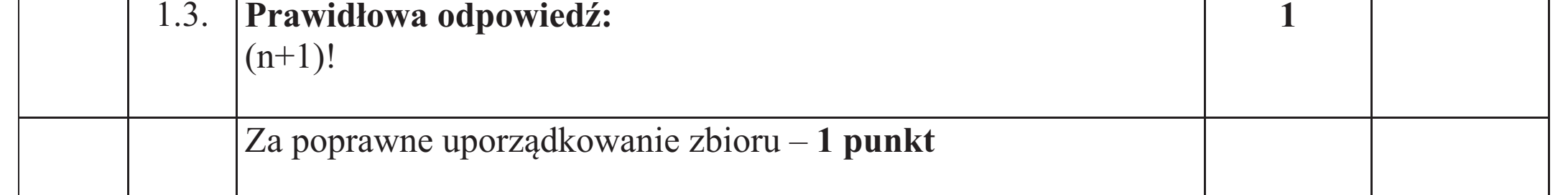 Matura dodatkowa, czerwiec 2016, odpowiedź do zadania 1.3