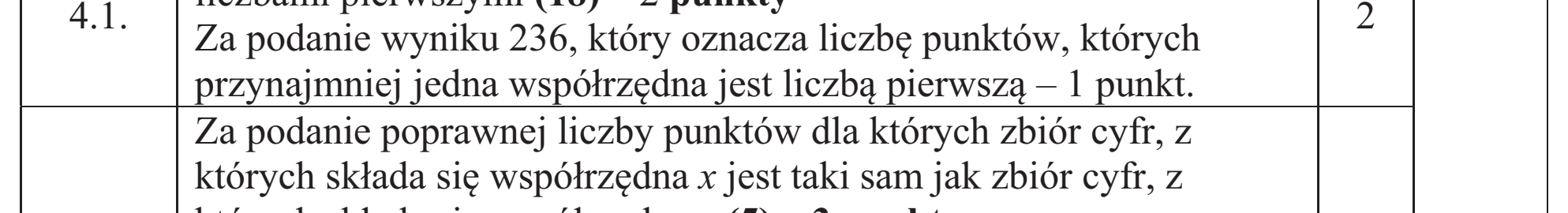 Matura dodatkowa, czerwiec 2017, odpowiedź do zadania 4.1