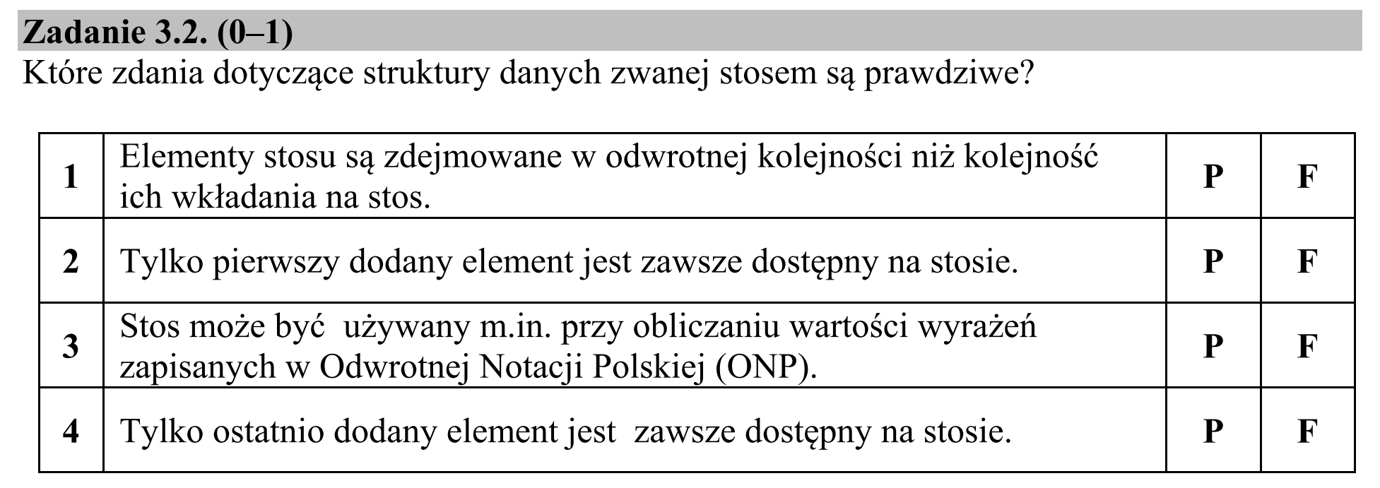 Matura dodatkowa, czerwiec 2018, zadanie 3.2