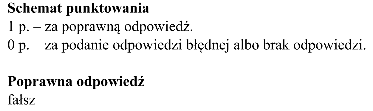 Matura dodatkowa, czerwiec 2018, odpowiedź do zadania 1.3