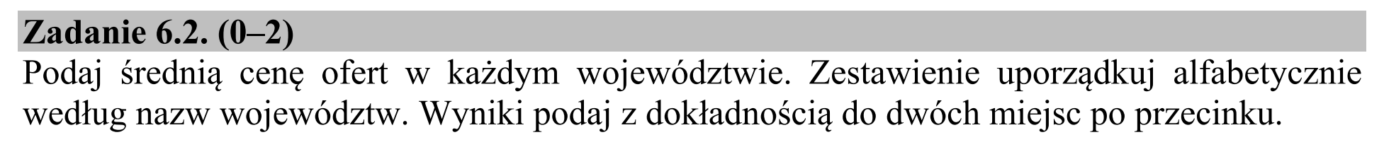 Matura dodatkowa, czerwiec 2019, zadanie 6.2