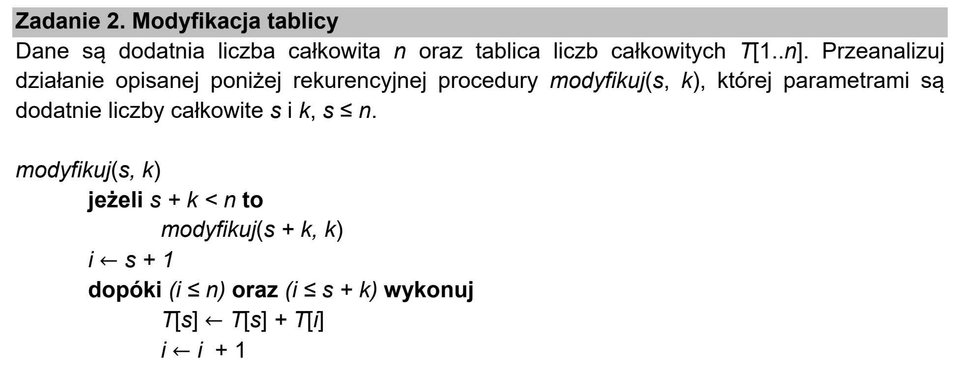 Matura dodatkowa, czerwiec 2021, wstęp zadania 2