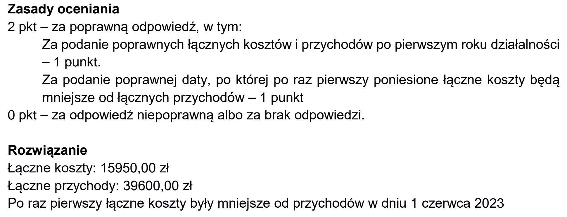 Matura dodatkowa, czerwiec 2021, odpowiedź do zadania 5.1