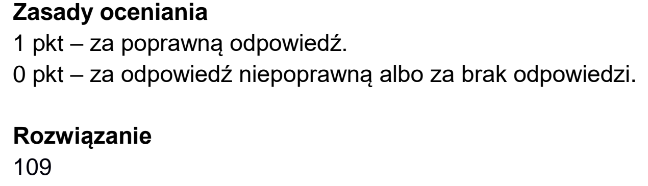 Matura dodatkowa, czerwiec 2022, odpowiedź do zadania 6.1