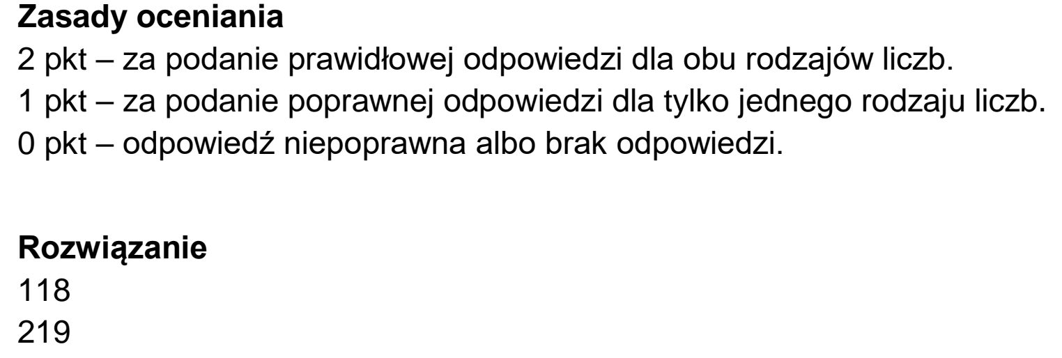 Matura dodatkowa, czerwiec 2023, odpowiedź do zadania 4.1