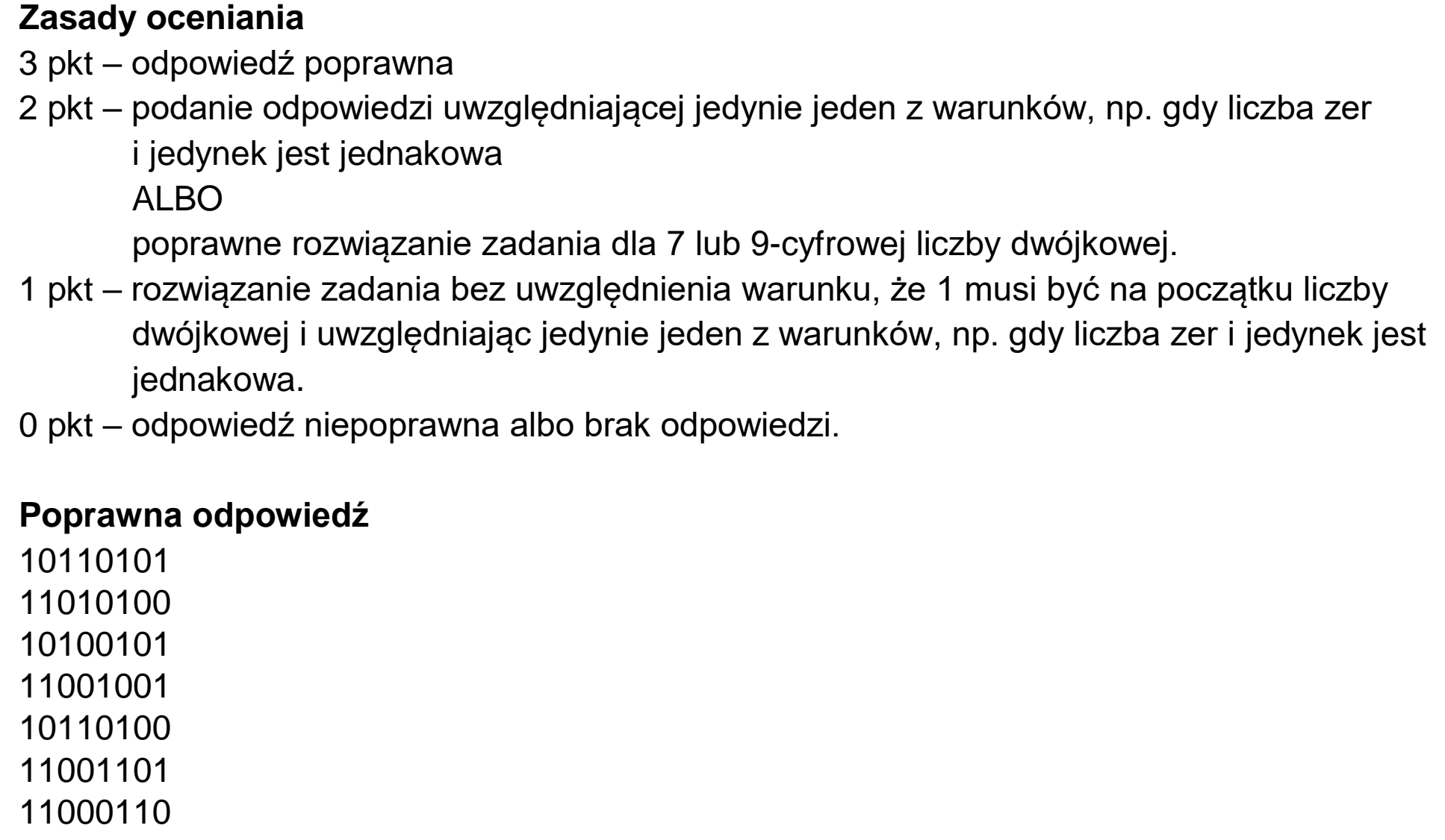 Matura dodatkowa, czerwiec 2023, odpowiedź do zadania 4.2