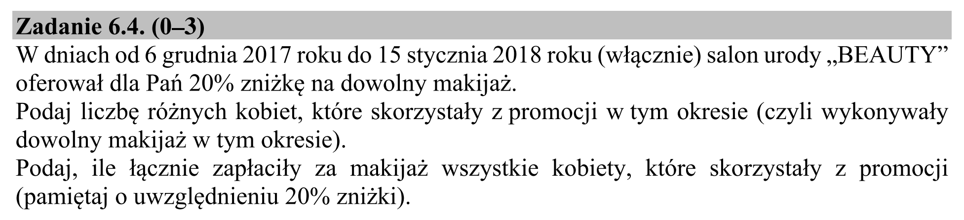 Matura próbna, kwiecień 2020, zadanie 6.4