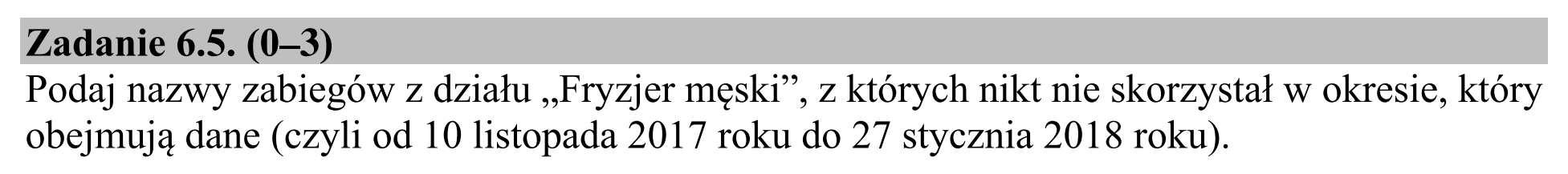 Matura próbna, kwiecień 2020, zadanie 6.5