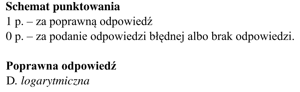 Matura próbna, kwiecień 2020, odpowiedź do zadania 1.3