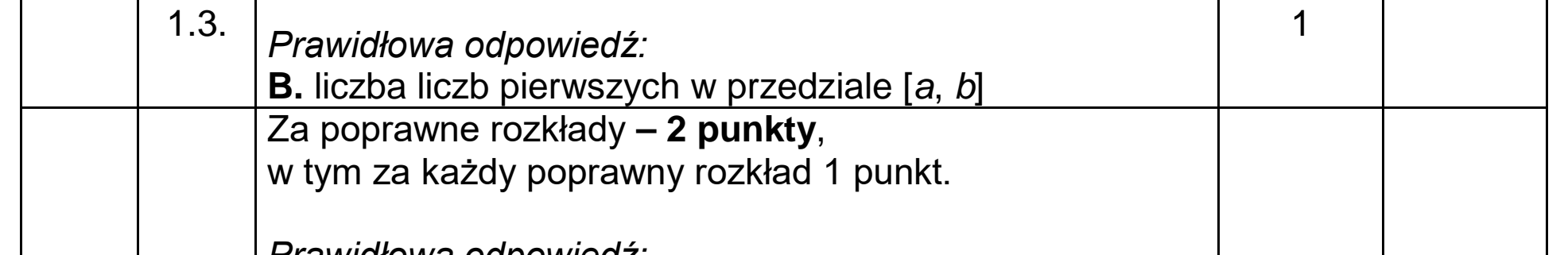 Matura dodatkowa, lipiec 2020, odpowiedź do zadania 1.3