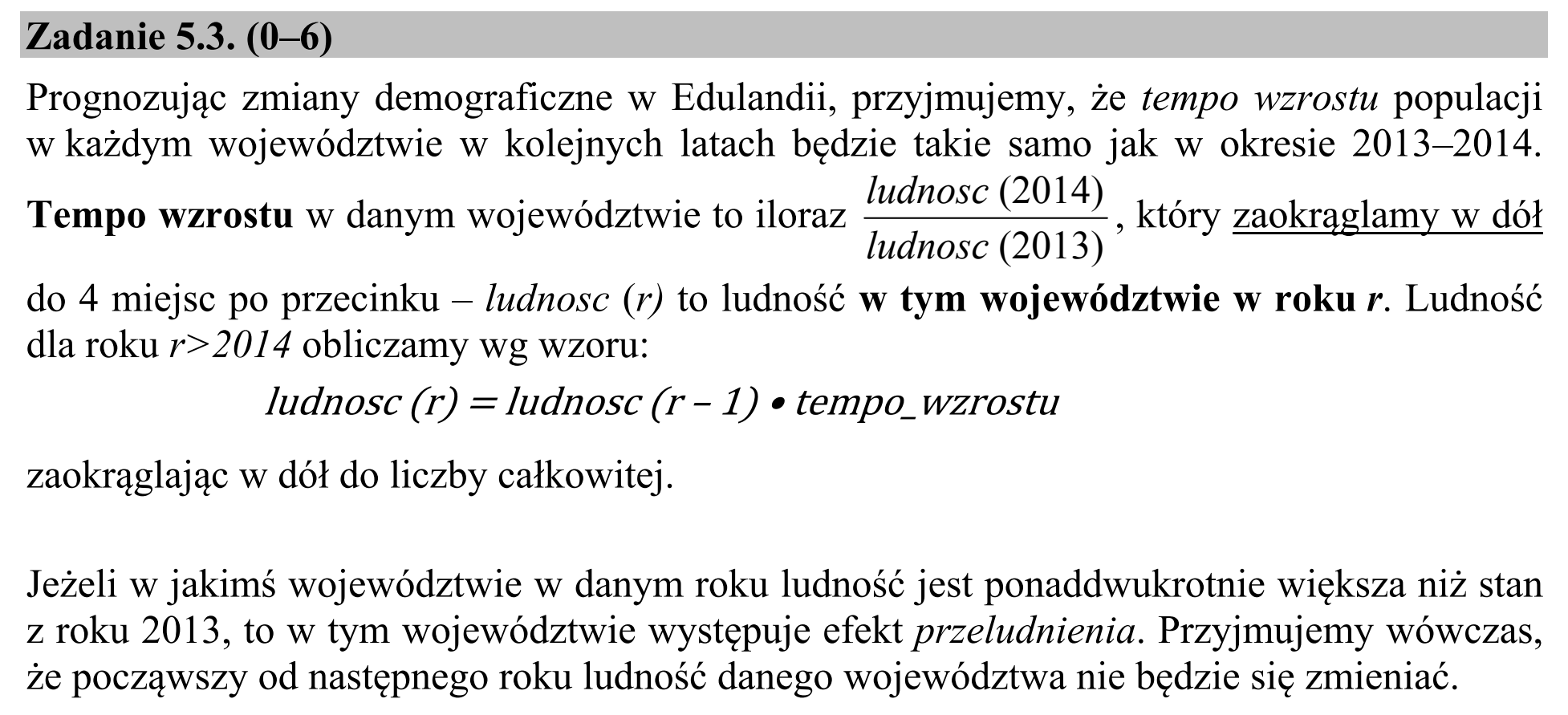 Matura, maj 2015, zadanie 5.3, fragment 1