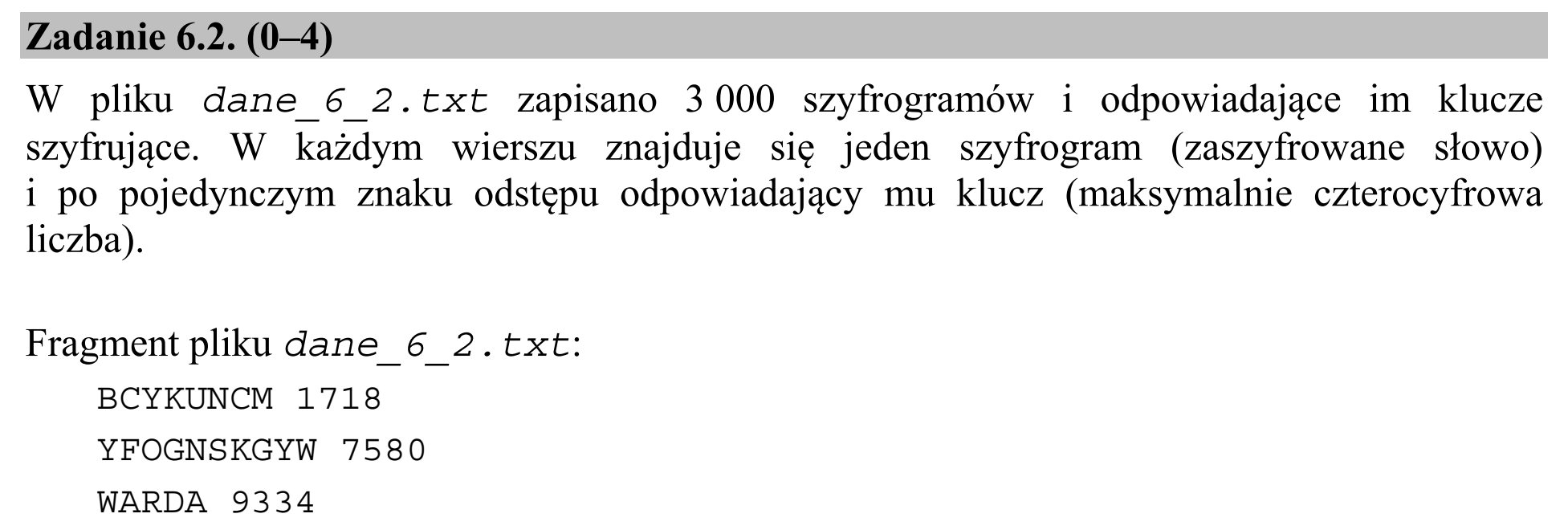 Matura, maj 2016, zadanie 6.2, fragment 1