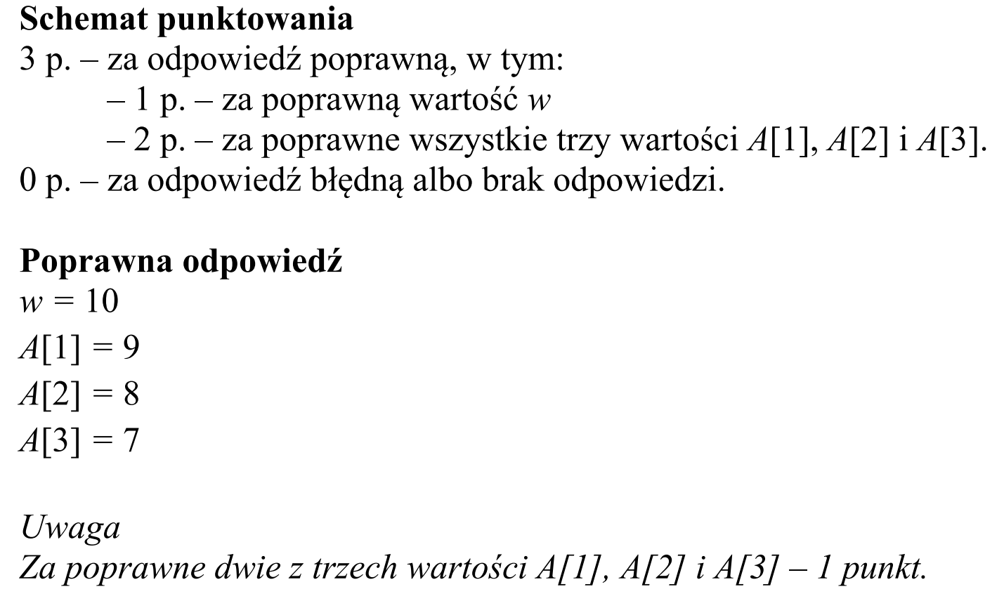 Matura, maj 2016, odpowiedź do zadania 2.3