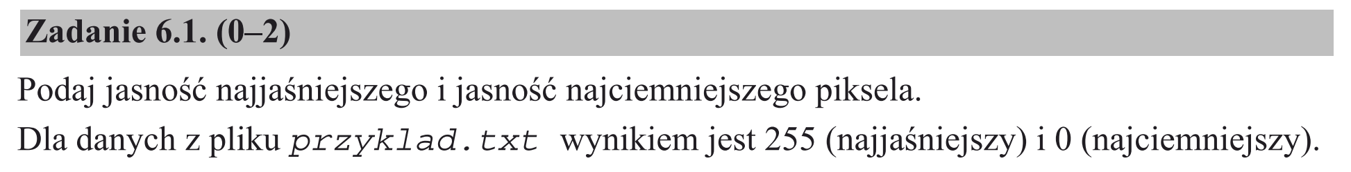 Matura, maj 2017, zadanie 6.1