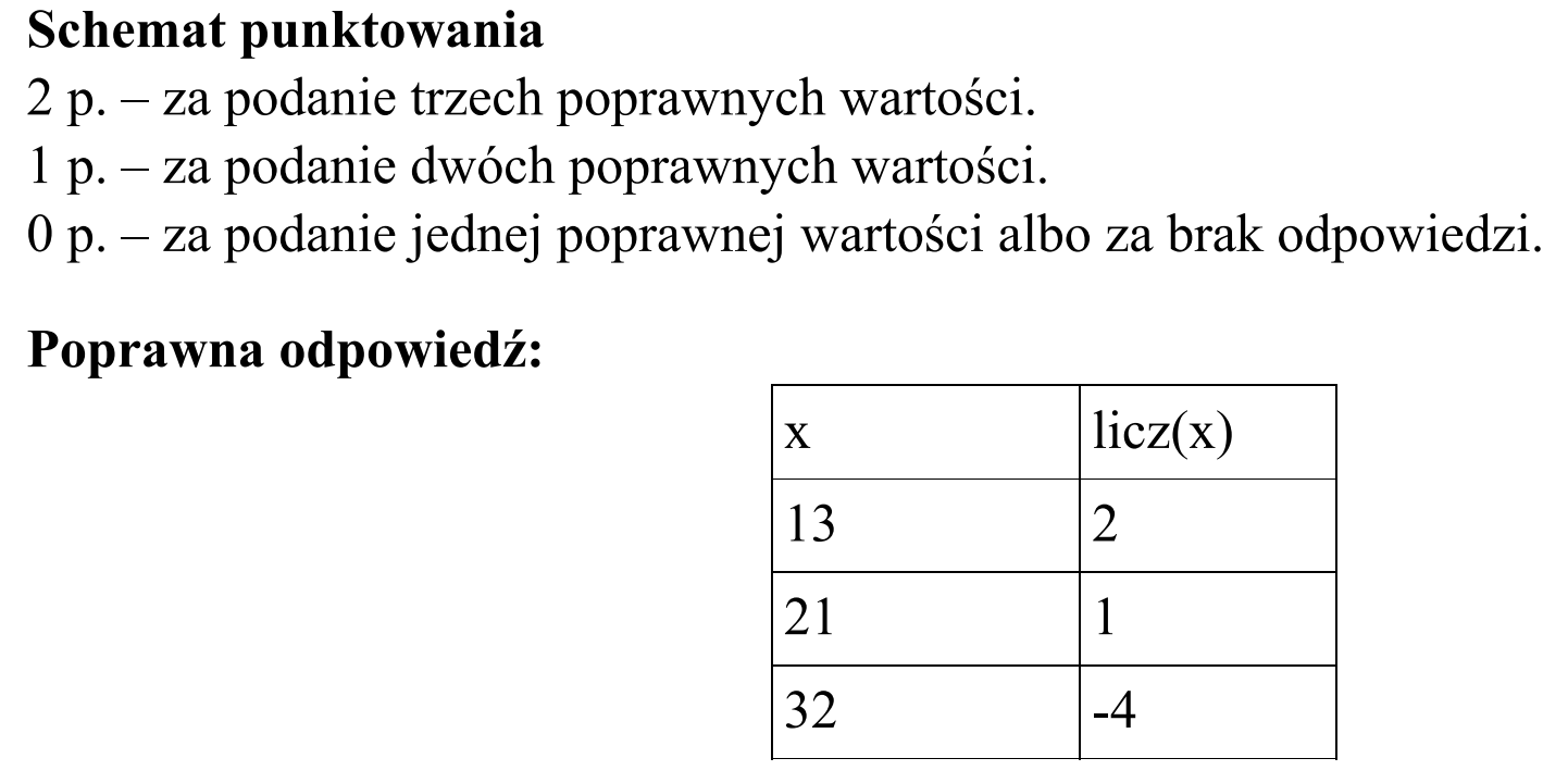 Matura, maj 2017, odpowiedź do zadania 2.1