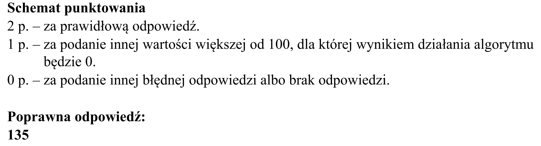 Matura, maj 2017, odpowiedź do zadania 2.3