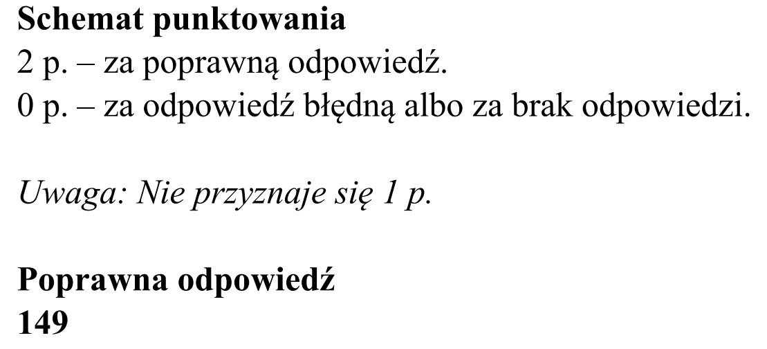 Matura, maj 2017, odpowiedź do zadania 6.2