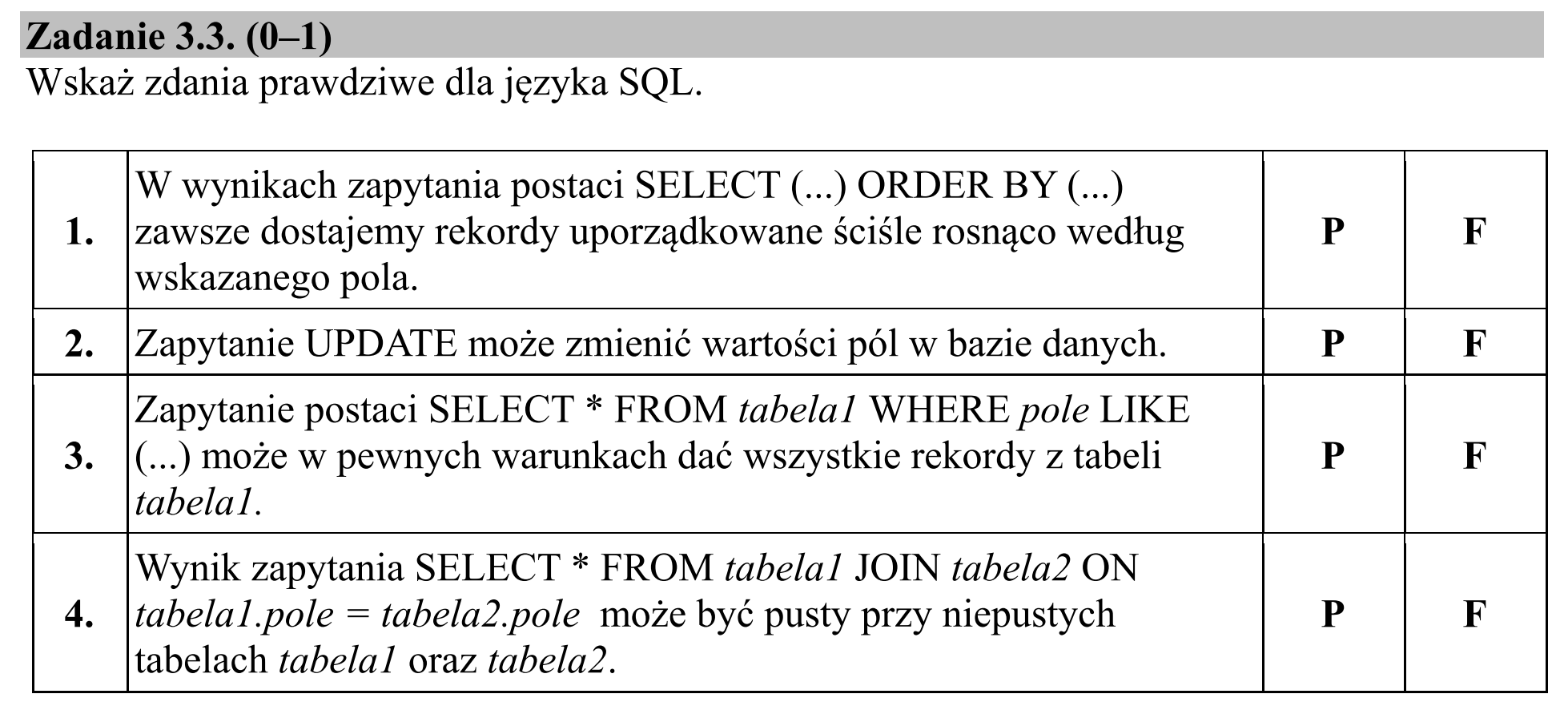 Matura, maj 2018, zadanie 3.3