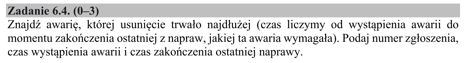 Matura, maj 2018, zadanie 6.4